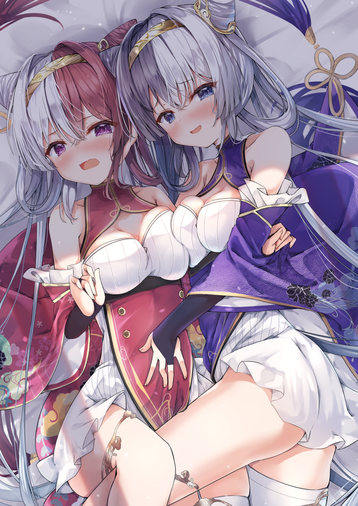 えろのーと。キャラ別２次元アニメのエロ画像まとめ 【アズールレーン】肇和の2次元エロ画像＆イラスト 31枚 肇和 アズールレーン 20210206 どっちに.する？ 87556625 p0