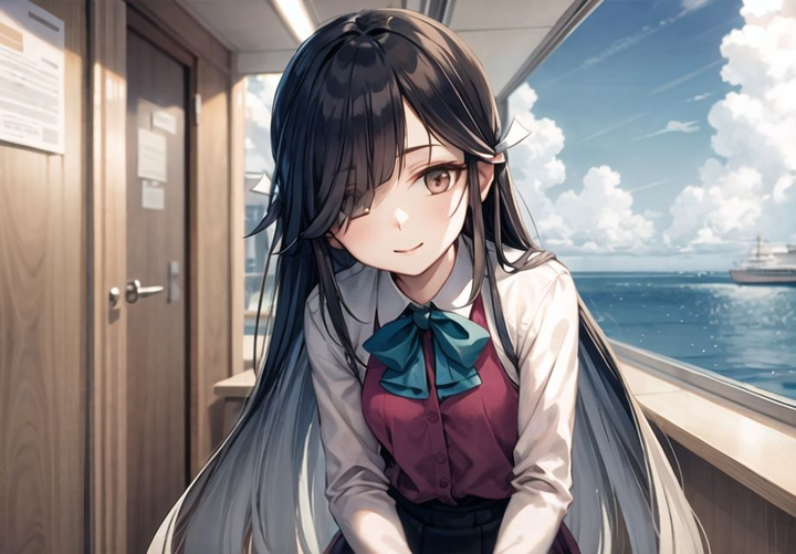 えろのーと。キャラ別２次元アニメのエロ画像まとめ 【艦隊これくしょん -艦これ-】早霜の2次元エロ画像＆イラスト 33枚 早霜 艦隊これくしょん -艦これ- 20230705 夏のある日の執務室。早霜ちゃんと。 109653420 p2